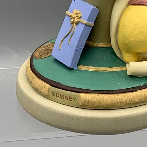 Disney 1996 Brown Bag Cookie Art Stamp Winnie the Pooh Dear Santa Christmas Gift - Picture 5 of 9